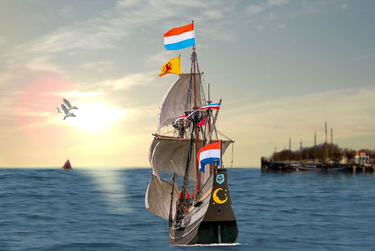 VOC jacht de Halve Maen in Hoorn